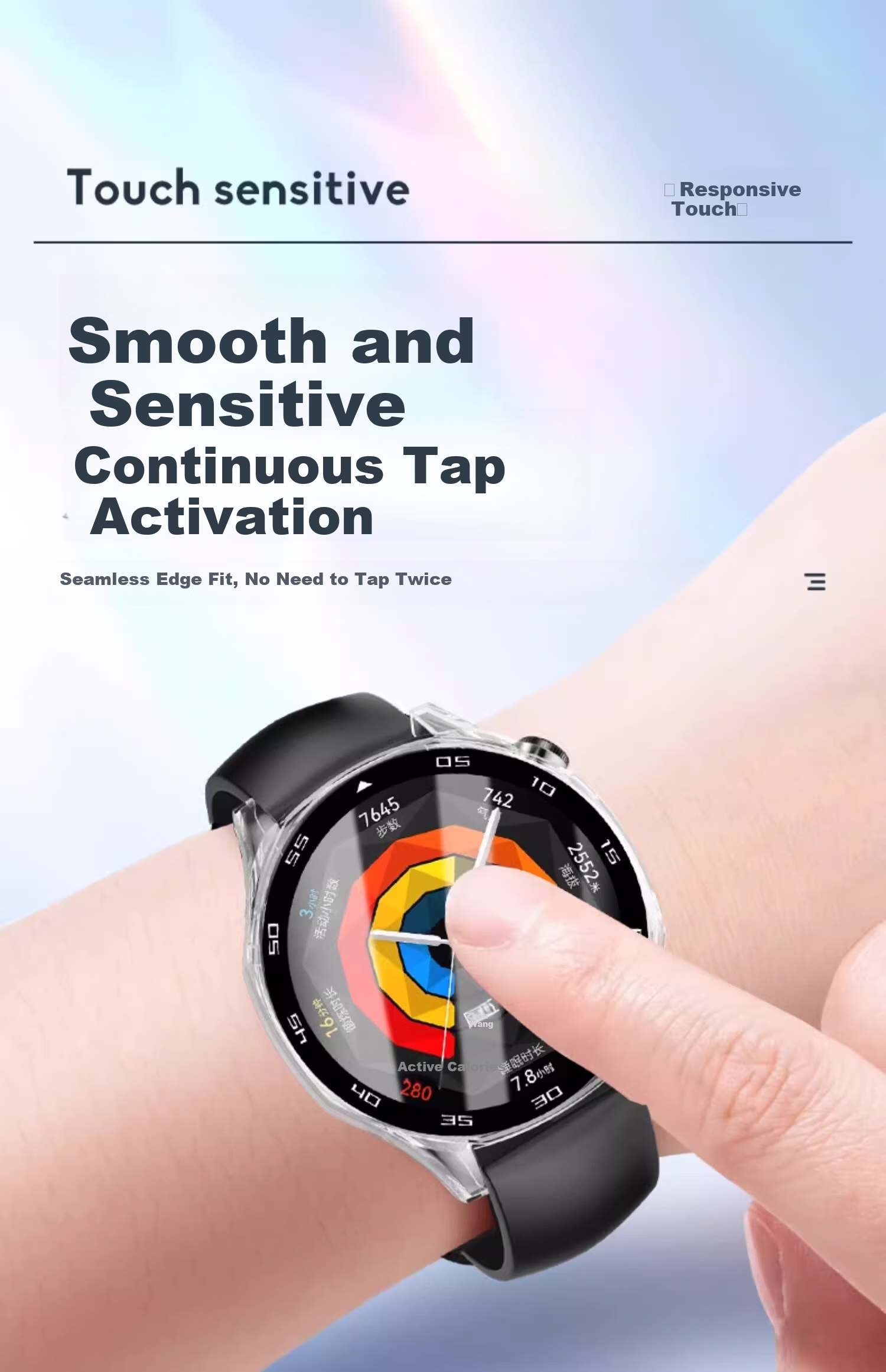 XUANDAI Huawei GT5 Protective Case, 41mm Smartwatch, GT5 Specific, Integrated Case And Screen Protector, Shockproof And Wear-Resistant, High-Definition Anti-Scratch, Tempered Glass 13
