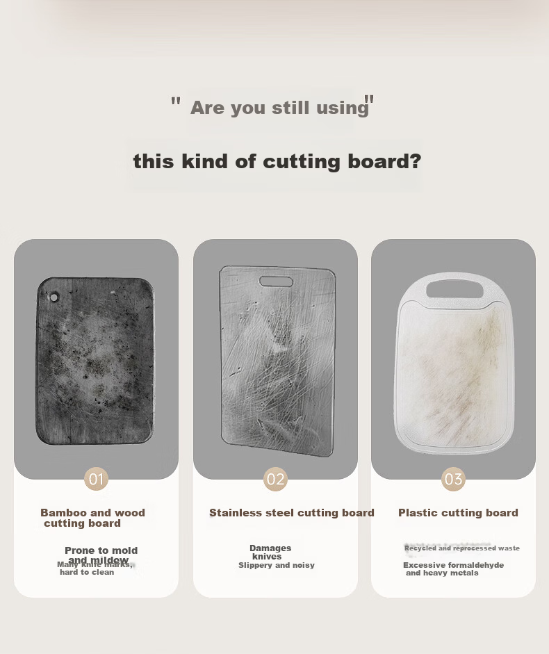 Bear Cutting Board Baby Food Chopping Board Antibacterial Mold-Resistant Food-Grade Double-Sided Cutting Board 18.5*24cm 4