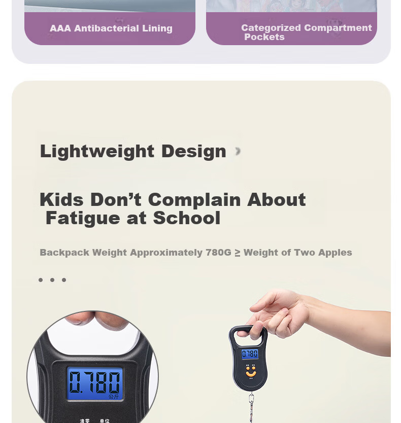 FUTURE STAR Elementary School Backpack Lightweight Ergonomic Shoulder Support Children's School Bag for Grades 1-3 Girls Large Capacity Purple 16