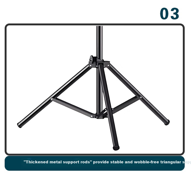 Ganyi Ultra-Clear Portable Stand Projection Screen White Light BWG84 84-inch 16:9 Compatible with All Lumen Projectors for Outdoor Camping Travel Parties 11
