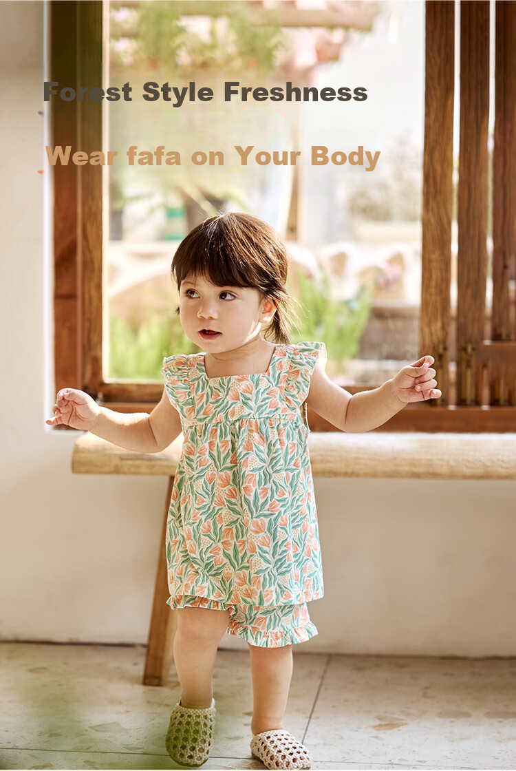 Wismorni Baby Girl Summer Dress Thin Infant Toddler Lace Dress Outdoor Wear 4