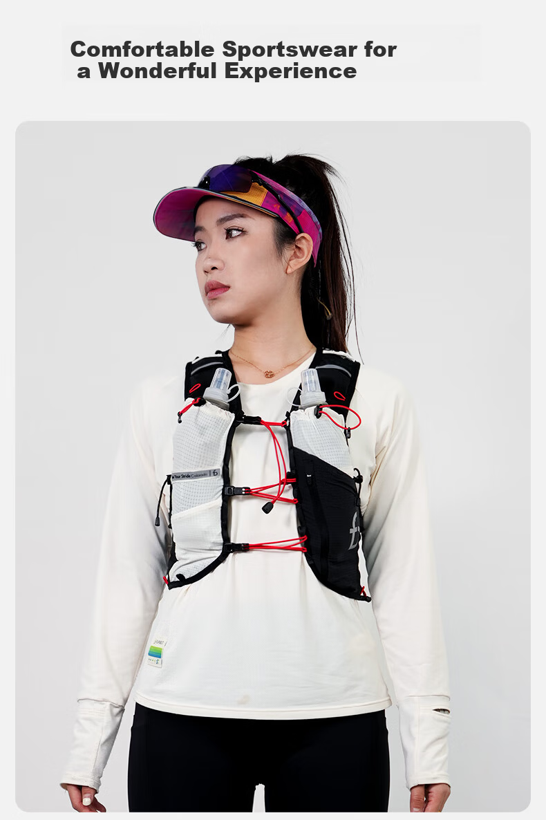 FlipBelt [Cross-Country Backpack] Men's And Women's Sports Outdoor Hiking Weighted Vest Running Lightweight, Phantom Pink, M 10