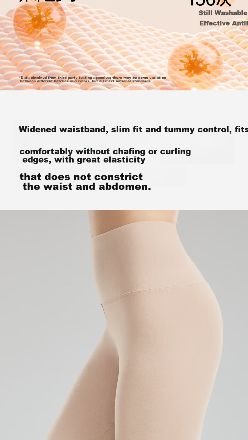 Youkeshu Women's Winter Thermal Cotton Seamless Thickened Slim Fit Leggings 11