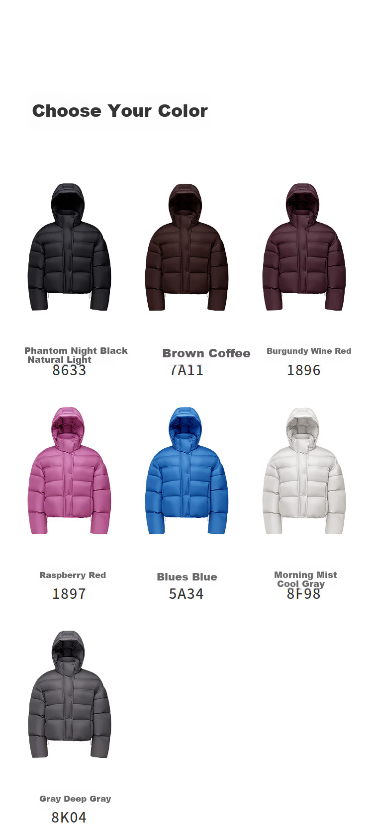 Bosideng Women's Winter 90% Down Puffy Thickened Hooded Jacket Warm Coat Mall Hot Sale Same Style 19