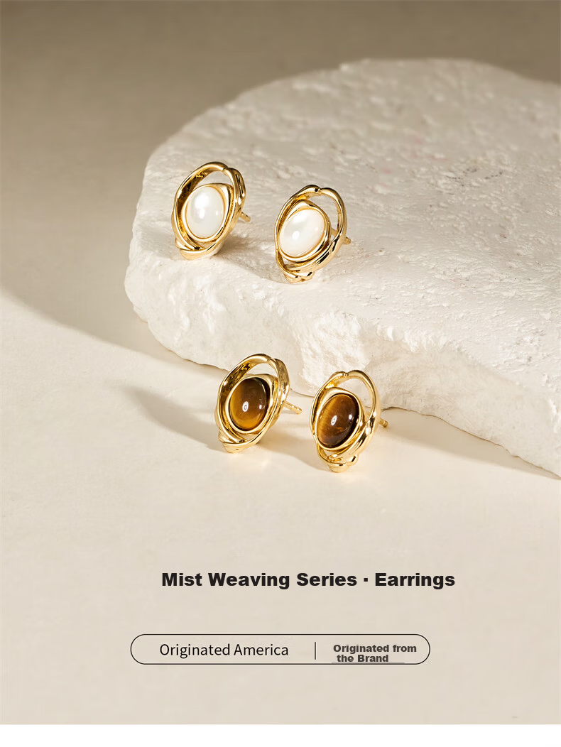 Amber Lollipop Earrings for Women, Luxury Stud Earrings, Birthday And Mother's Day Gift for Mom Or Wife, Practical Present 5