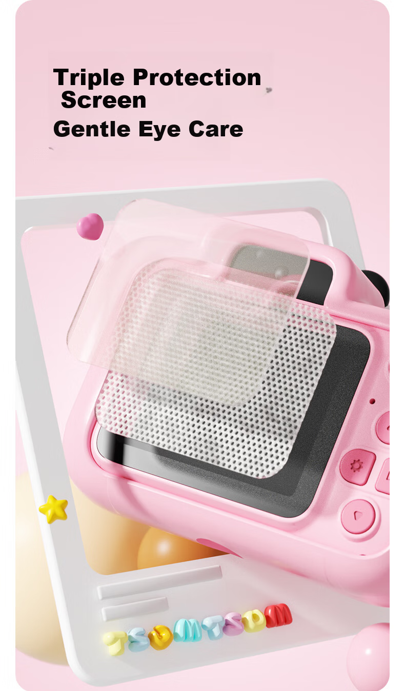 MAQUCC Disney Kids Camera Minnie 32GB for Girls Ages 6-14 Birthday Gift Student Practical Premium Souvenir K78 7