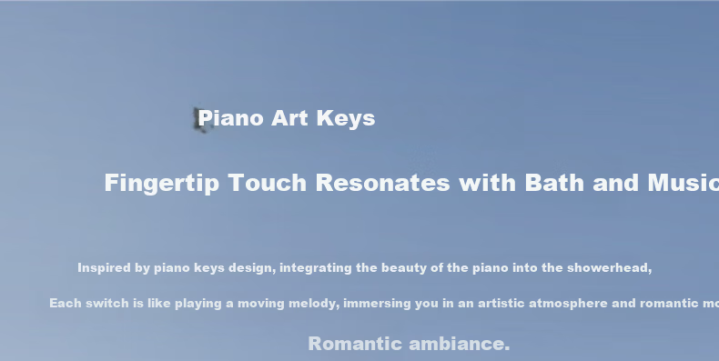JOMOO Shower Set Gun Gray Piano Key Automatic Descaling Pure Copper Waterway Shower 36602-536/HBS-1 16