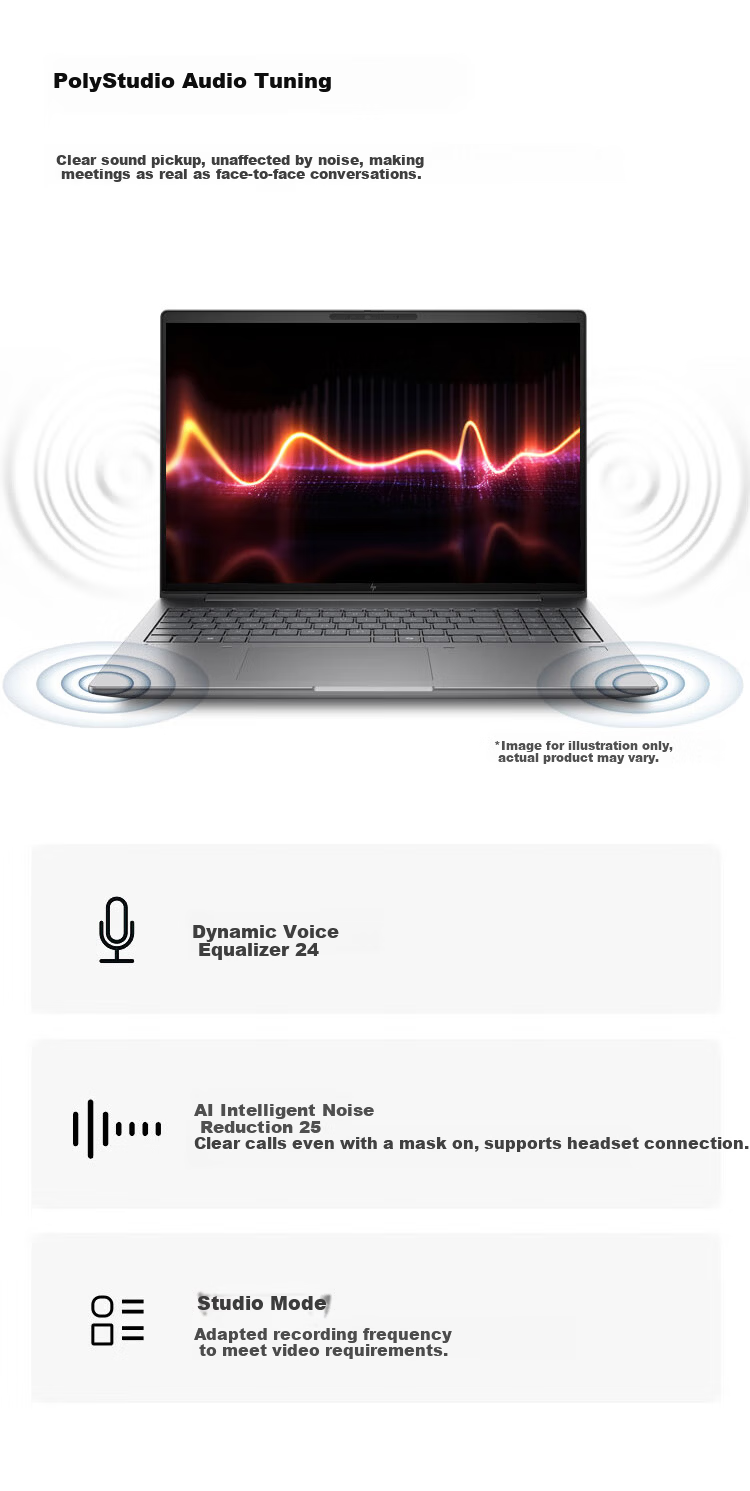 HP Zhan 99 New 16-inch Workstation-Level High-Performance AI Business Laptop Core 2nd Gen Ultra7 255H 32GB 1TB 2.5K Display 14