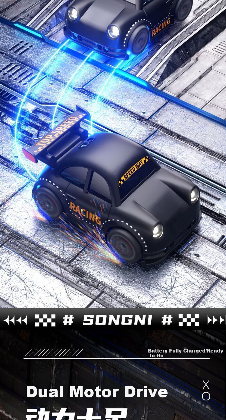 Miaobeile Kids Follow Car Remote Control Desktop Smart Sensor Escape Electric Drift Toy Car Boys Gift 10