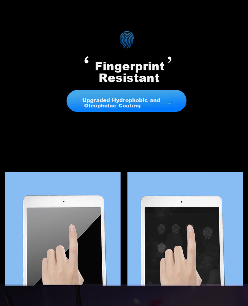 Shihan Compatible with Apple IPad 11th Generation A16 Chip, 10.9-Inch Tablet Tempered Glass Screen Protector, 10th Generation HD Film, Anti-Fingerprint, Full-Screen Fit, Protective, Original Machine Color, Shockproof, Scratch Resistant 2