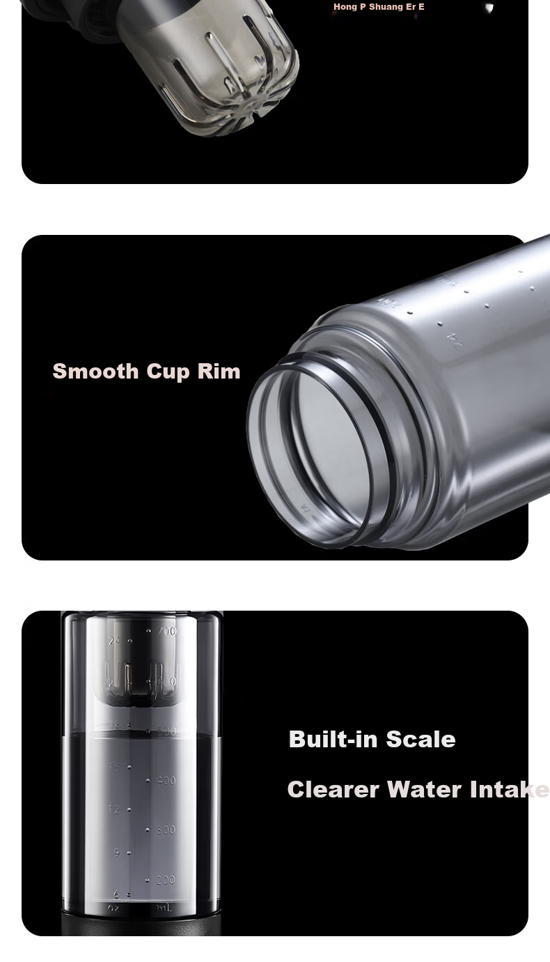 ENO Magnetic Infuser Tea Cup Men Tea Water Separation Tritan Water Bottle High Temperature Resistant Food Grade Suitable for Boiling Water 14