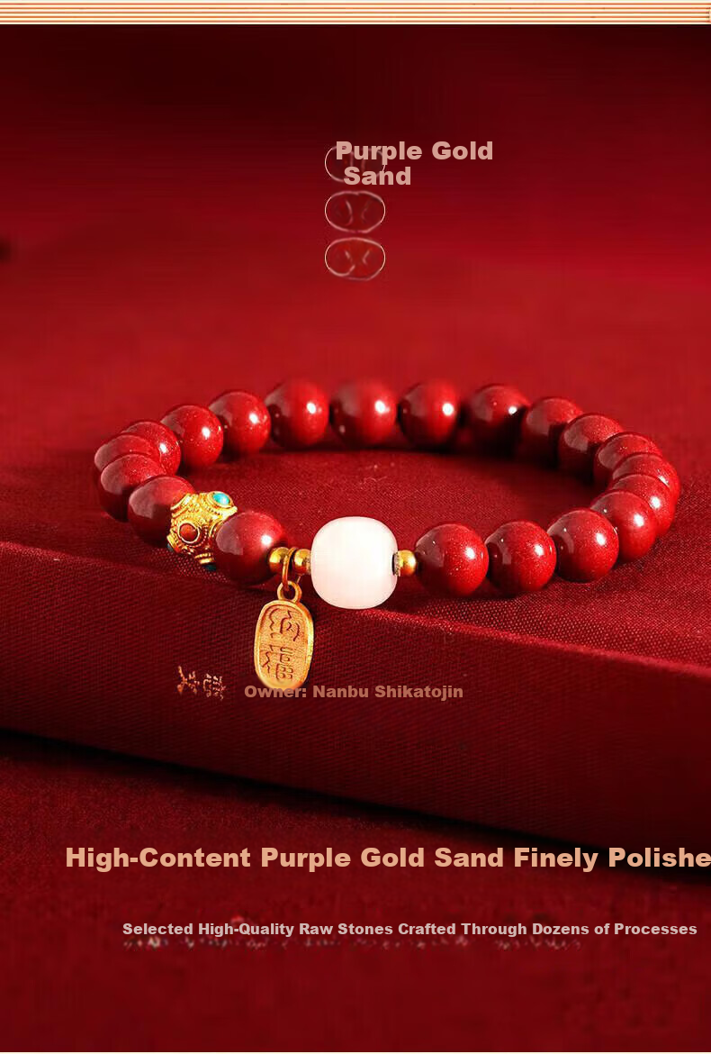 Grace Girl Luxury Bracelet Genuine Cinnabar White Jade Jewelry Practical Anniversary Birthday Gift for Girlfriend Wife 8