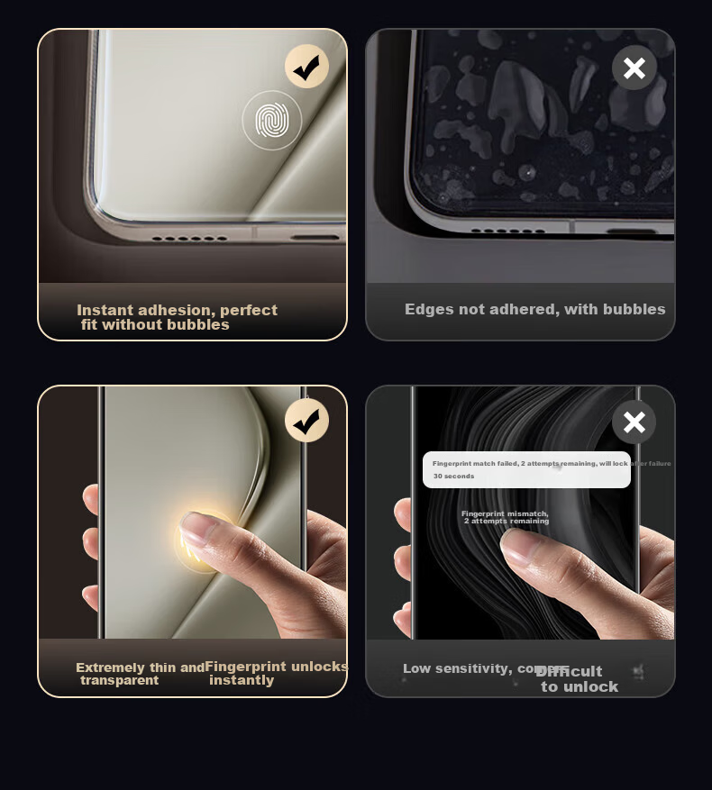 DIVI Ice Porcelain Film 3-Pack for Huawei Pura70pro Full Glue P70pro+/Ultra Tempered Glass Screen Protector HD Soft Anti-Fingerprint Full Coverage Dust-Free 6