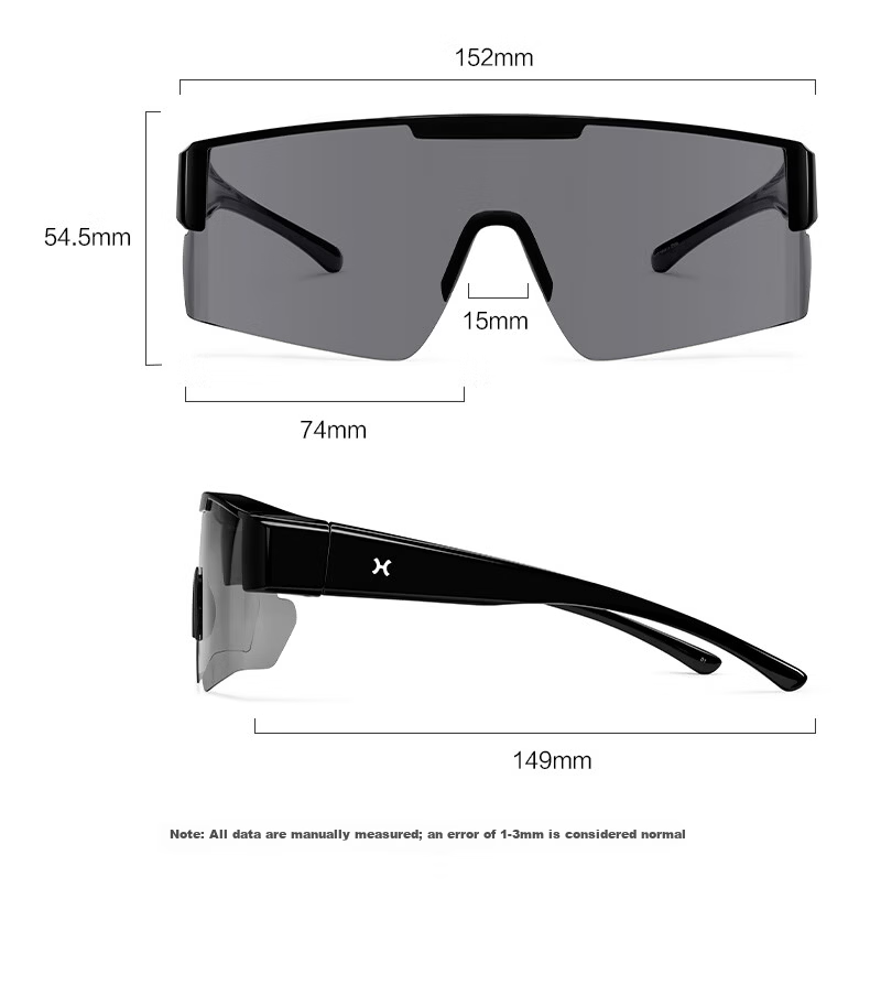 LOHO Prescription Cycling Sports Polarized Sunglasses Clip-On Photochromic UV Protection Sunglasses for Men and Women 11