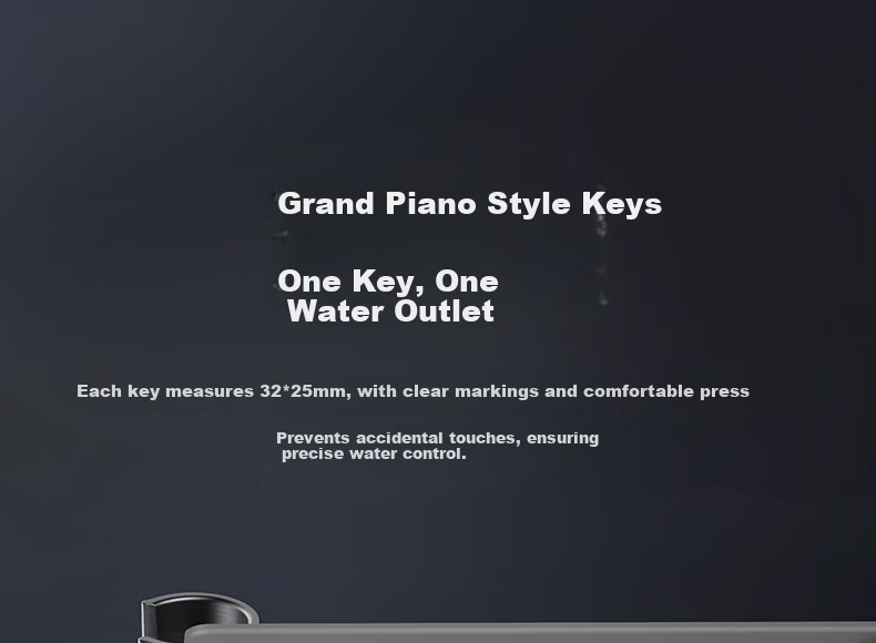 JOMOO Shower Set Gun Gray Piano Key Automatic Descaling Pure Copper Waterway Shower 36602-536/HBS-1 27