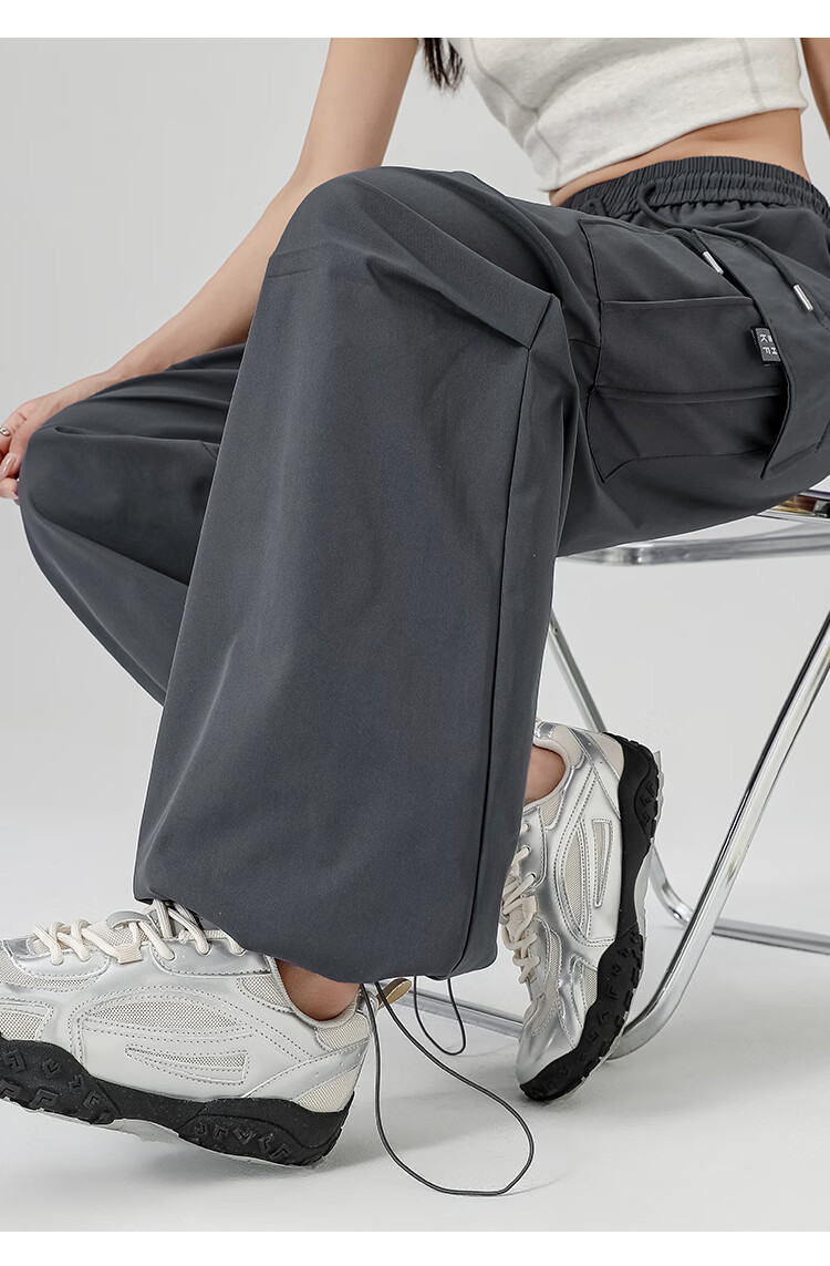 Xueqiman Twill Work Pants Women Summer Quick-Dry American Style Sports Convertible High-Waist Hiking Outdoor Softshell Pants 24