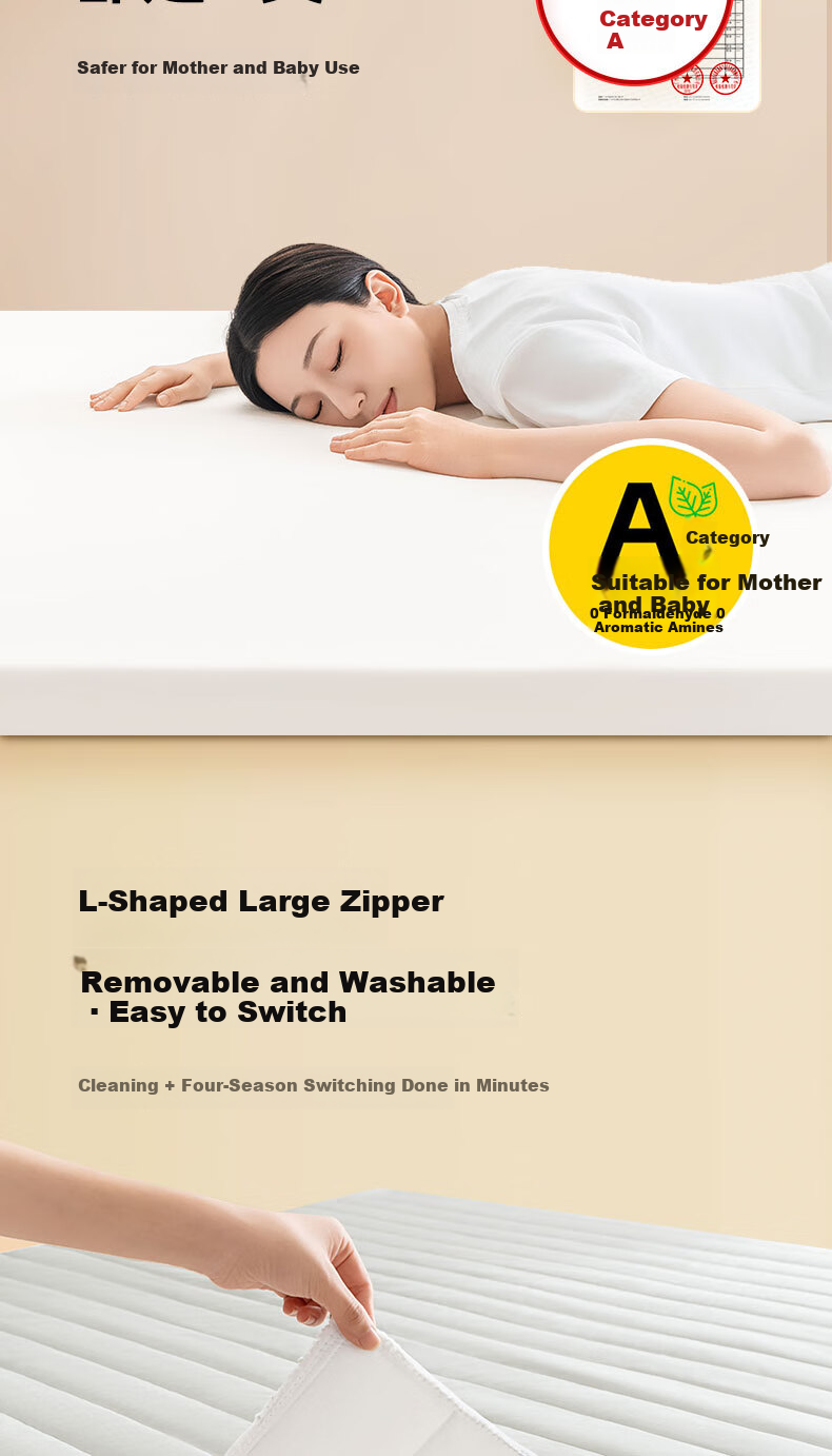 SleepHero Thin Memory Foam Mattress for Dormitory, Student Single Tatami Foldable Mattress 90x200 9