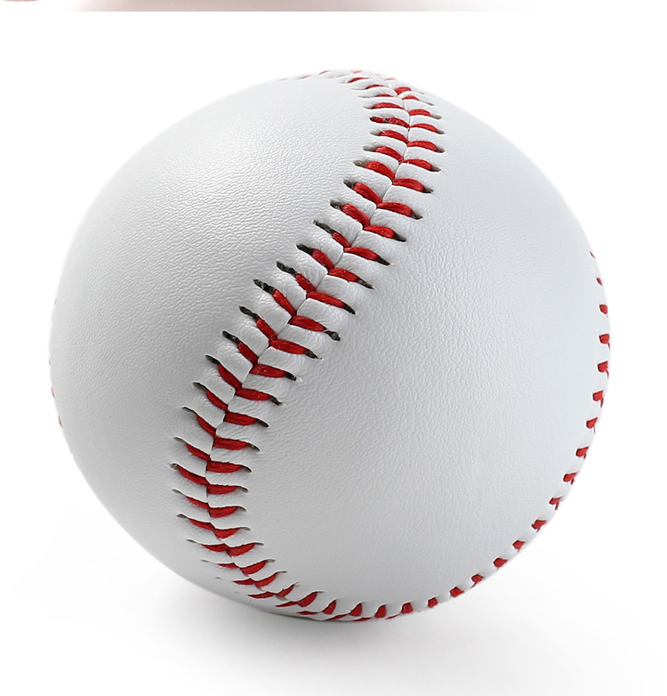 INVUI No. 9 Hard Baseball Training Ball, Solid Soft-Filled Batting Ball for Youth, Children And Adults, 4-Pack 9