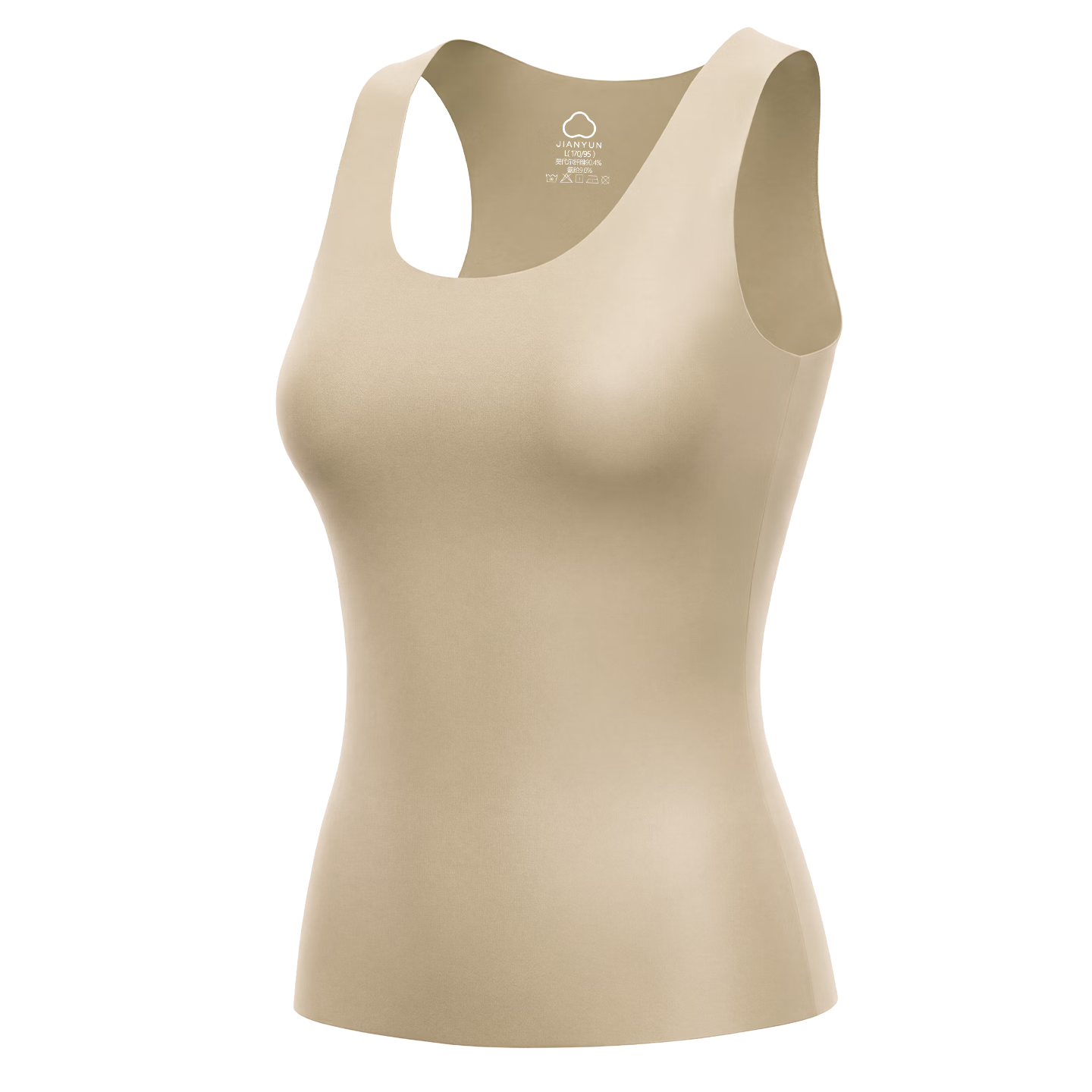 Jianyun Modal Seamless Camisole Tank Top Women's Slim Fit Sports Fitness Sleeveless Thin Base Shirt Summer