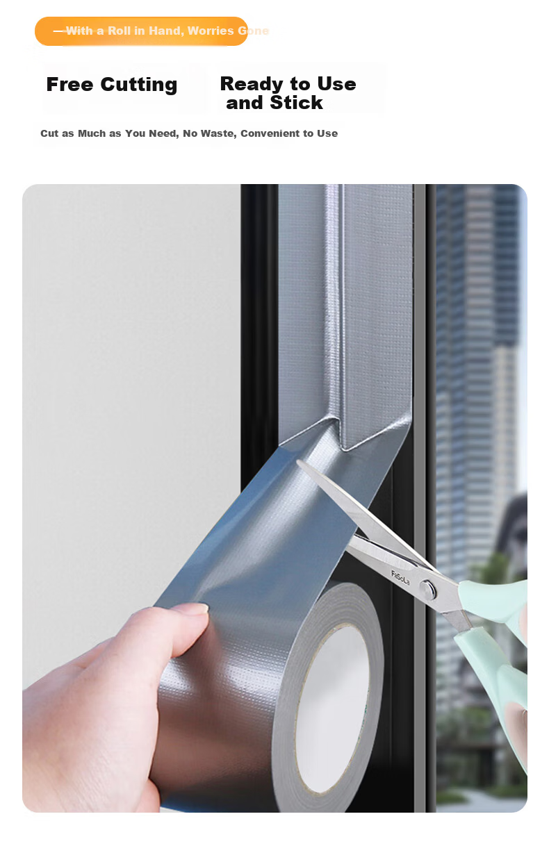 Cuttlefish Sliding Window Seal Strip Plastic Steel Door and Window Seal Strip 5m Windproof and Soundproof Gap Filler 11