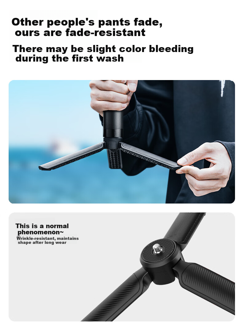 BIAZE Compatible with DJI Action 6/5 Pro/4 Handheld Gimbal, Action Camera 360 Ace Pro 2 Selfie Stick, Pocket 3/4 Mount, Invisible Selfie Stick for Photography, 75cm JS30 7
