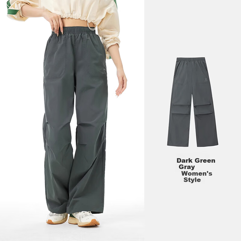 CAMEL Wang Junkai Edition Outdoor Casual Pants Men Spring Summer Quick-Dry Functional Hiking Pants American Paratrooper Work Pants