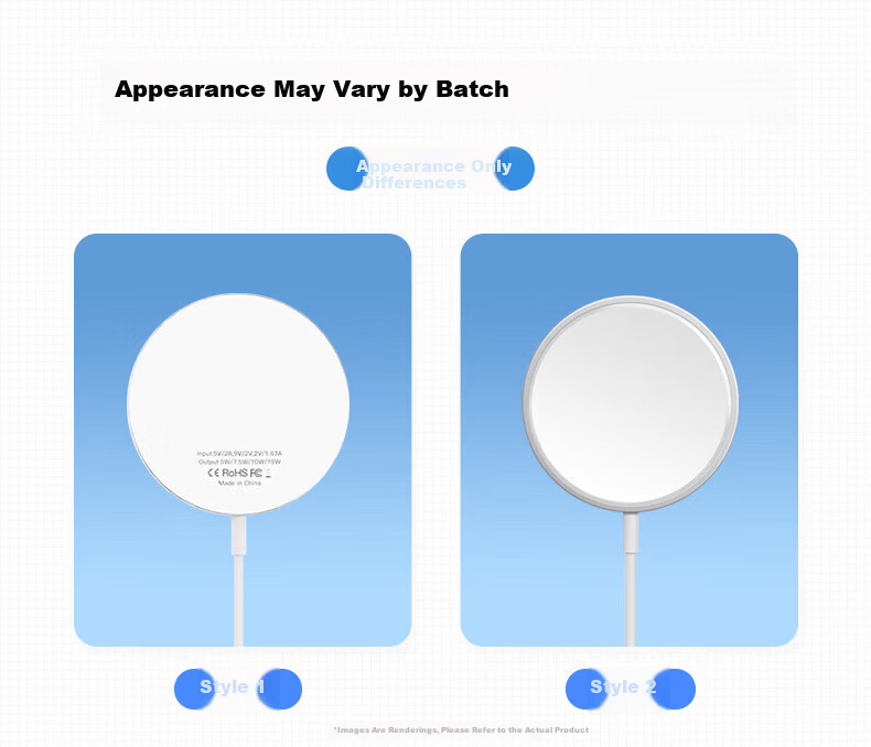 KOVL Compatible with Apple 18 Wireless Charger Set, Magsafe 15W Magnetic Fast Charging, Suitable for IPhone 17/16/15 Pro Max/14/13 Plus, Compatible with Xiaomi Phones 7