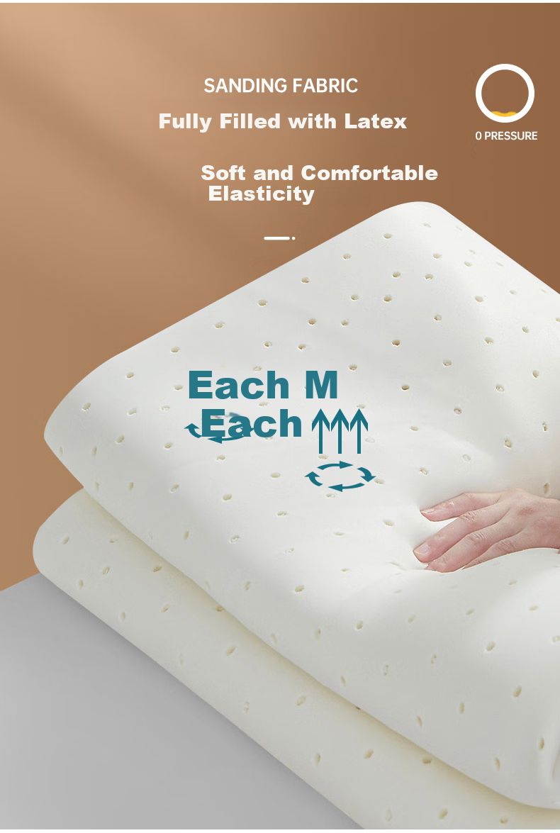 I-WILL Student Dormitory Single Bed Mattress, Soft Foam Pad, Thickened Bunk Bed Quilt, Latex, Height about 9 Cm, 90*200cm 8