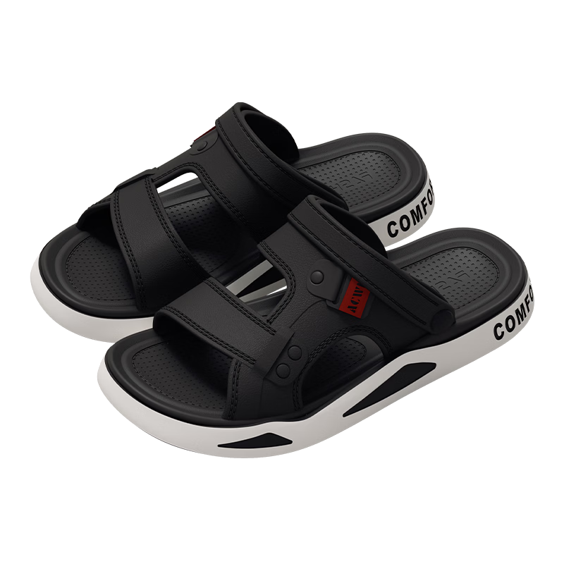 Grace Antibacterial Men's Slippers Summer 2026 New Outdoor Beach Non-Slip Sandals Odor-Resistant Dual-Purpose Men's Sandals