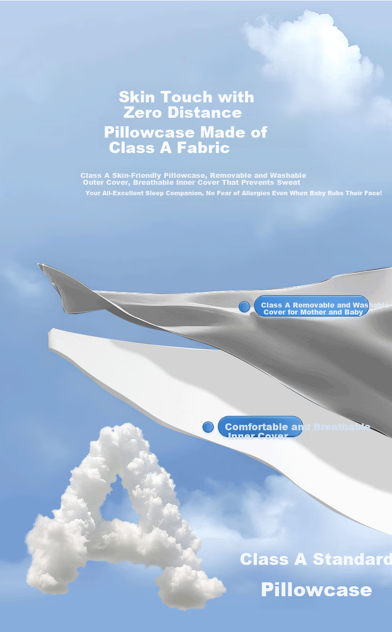 Aromas Pillow Class A Memory Foam Neck Support Pillow Tech Cloud Sense Pro+ Enlarged Wave Zoned Deep Sleep Pillow Core 4