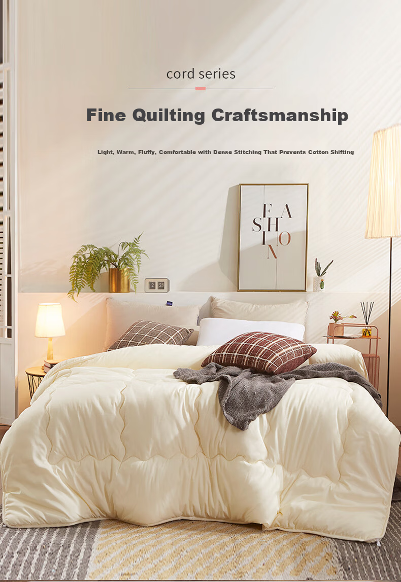 Hengyuanxiang A-Class Antibacterial Four-Season Quilt 5 Jin Spring and Autumn Quilt Dormitory Single Air Conditioning Quilt 180*220cm 2