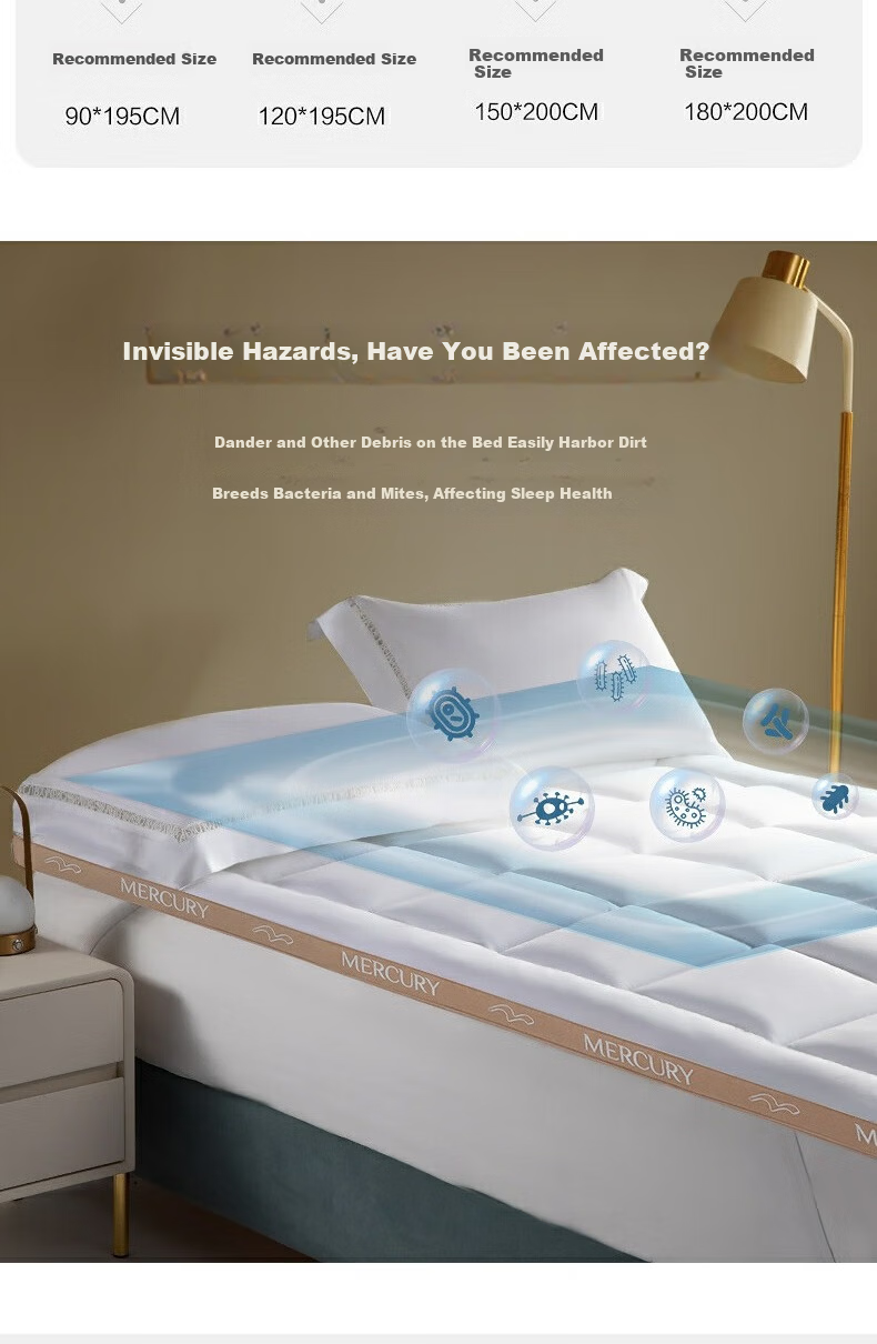 Shuixingjiafang Mattress, Student Dormitory Pad, Floor Sleeping Mat, All-Cotton Thickened Mattress, Single Bed Mat, 1.2x2 Meters 3