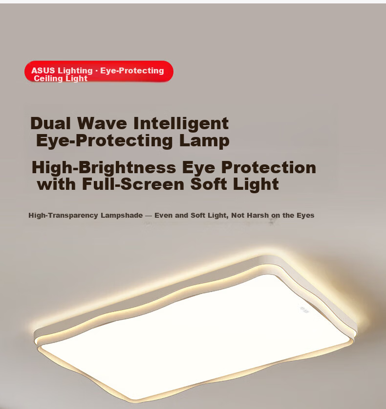 Huashuozhaoming, Using Original Pulu Light Source, Bedroom Ceiling Light, Modern And Simple Cream Style, Master Bedroom, Secondary Bedroom, Study Room, Round Intelligent 5