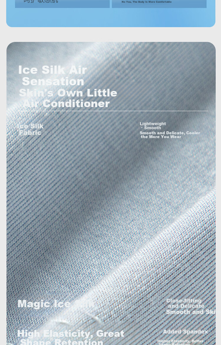 HLA Sleeveless Vest for Men, Ice Silk 5A Antibacterial Cooling Breathable Undershirt, Thin Base Layer Tank Top, 2-Pack 4