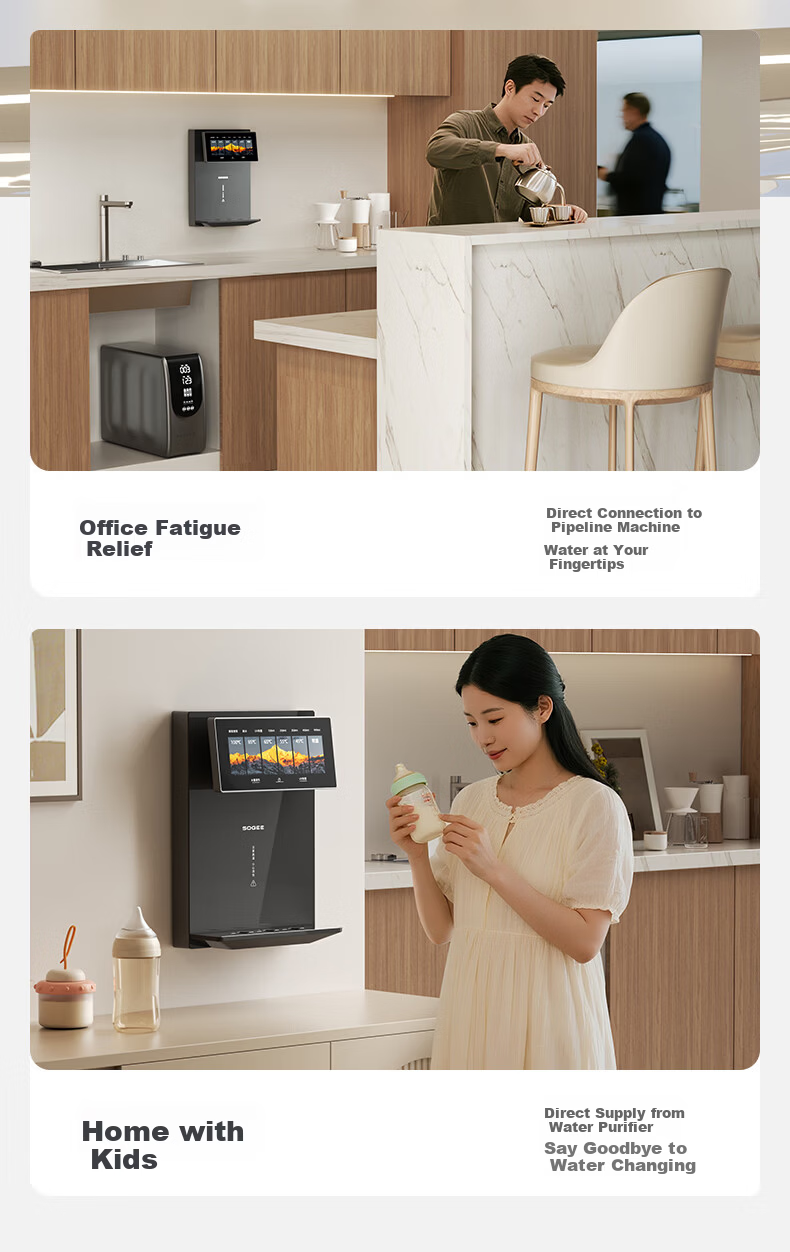 XiaoZhi Kitchen Under-Sink Water Purifier Dual-Core Dual RO Ultra-Pure 1200G Household Kitchen Zero Scale Zero Stale Water RO Reverse Osmosis Direct Drinking R6 16