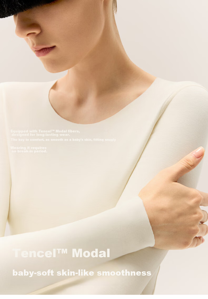 Bananain Repi502++ Unisex Thermal Underwear Set 7A Antibacterial Thickened Autumn Winter Base Layer Shirt and Pants 11