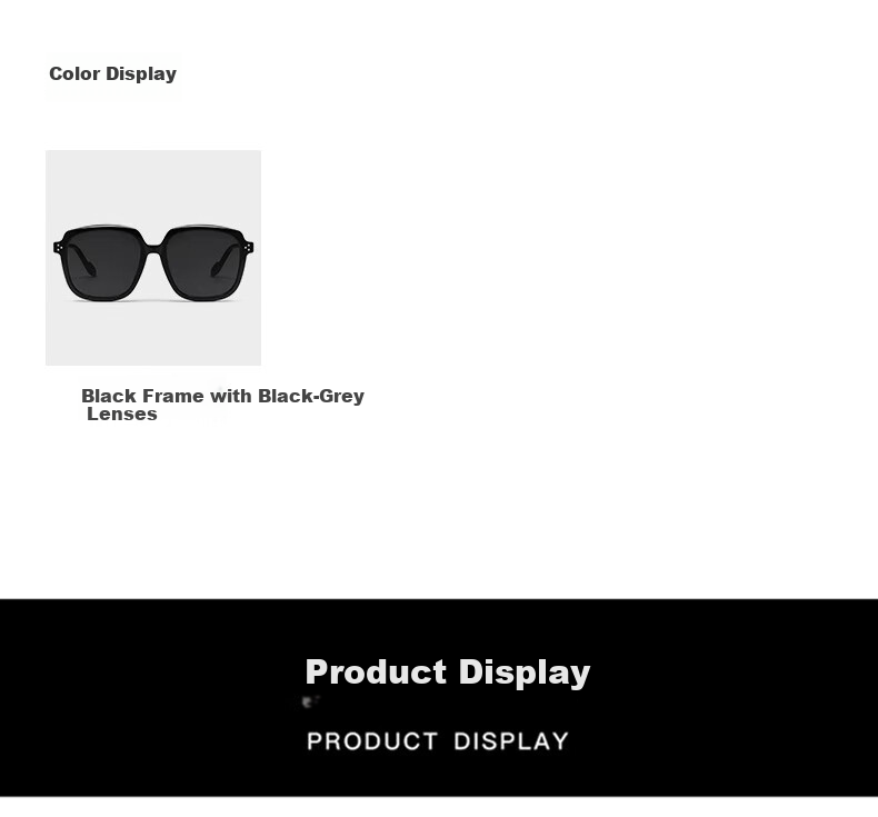 GOGOSOON Dilireba Style Sunglasses for Square and Round Faces 2025 New High-End UV Protection Sunglasses Back to School 15