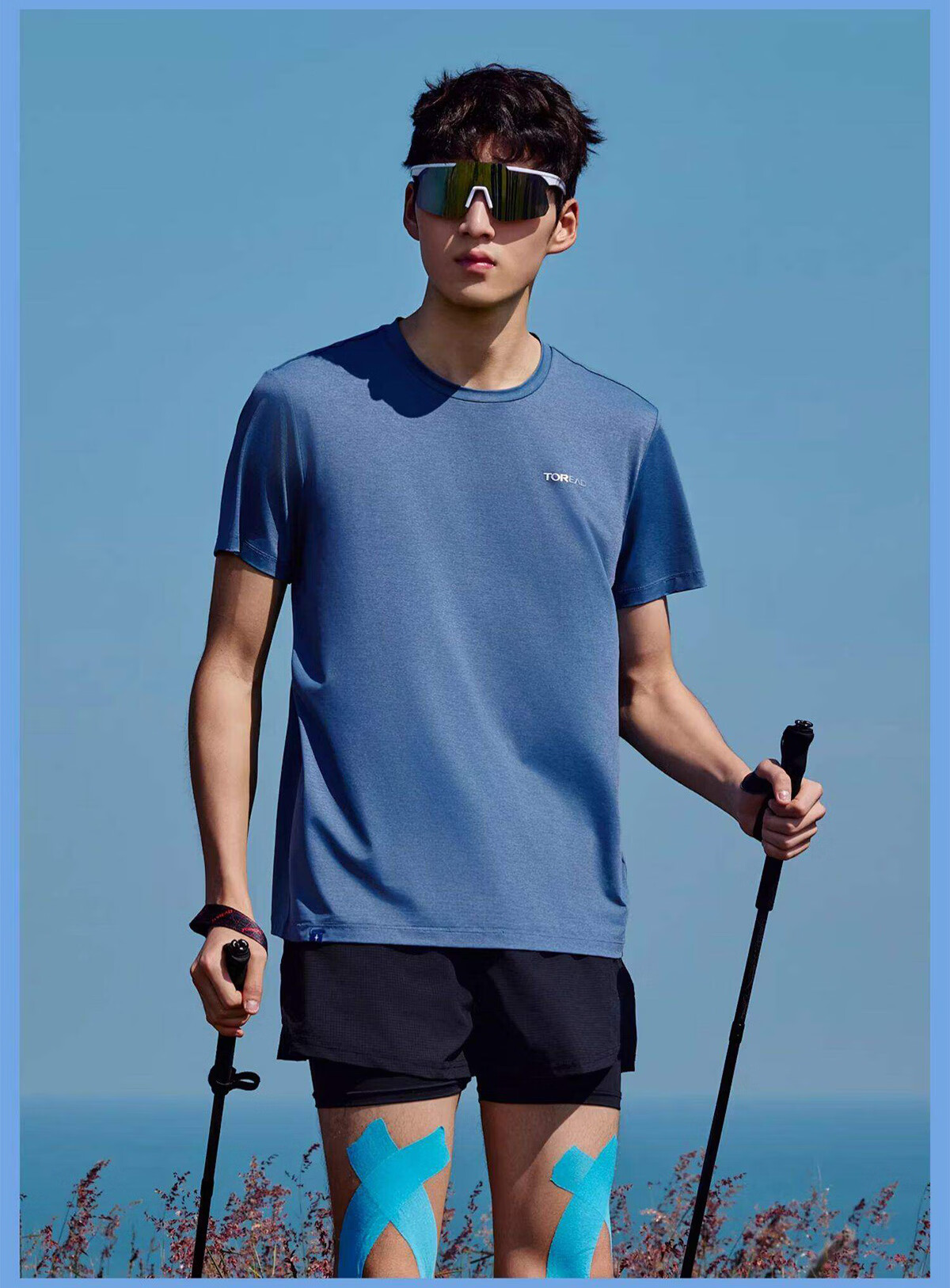 TOREAD Quick-Dry T-Shirt 26 Spring Summer New Couple Breathable Short Sleeve Sun Protection Round Neck Stretch Sports Top TAJJBO81754 22