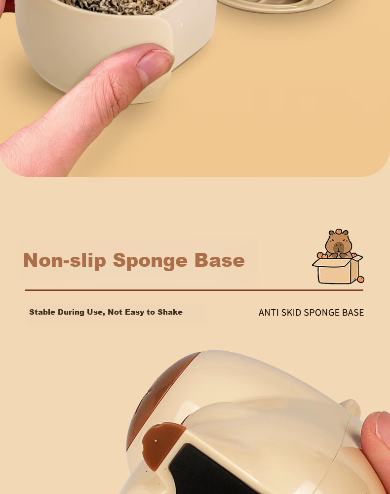 M&G Capybara Hand-Crank Pencil Sharpener for Elementary Students APS906U5 5
