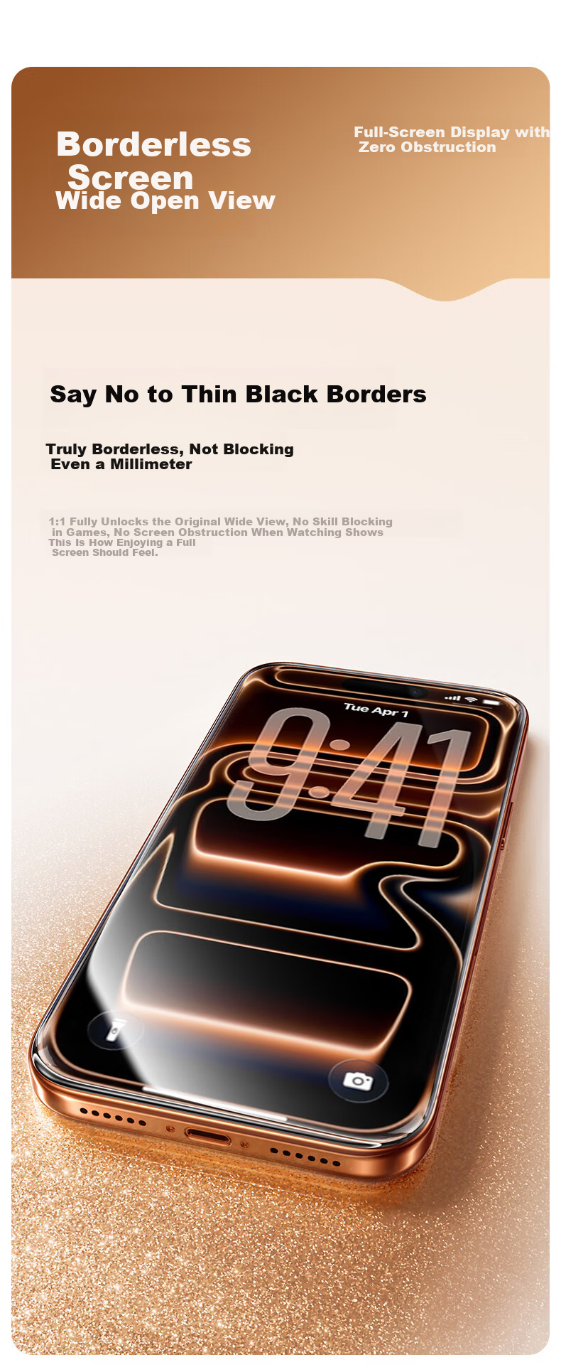 BASEUS [AR Anti-Reflective | 1:1 Mold] IPhone 18 Pro/17 Pro Tempered Glass Screen Protector, Apple 18 Pro/17 Pro Phone Film, Dust-Free Chamber Protective Film, Single Piece 6