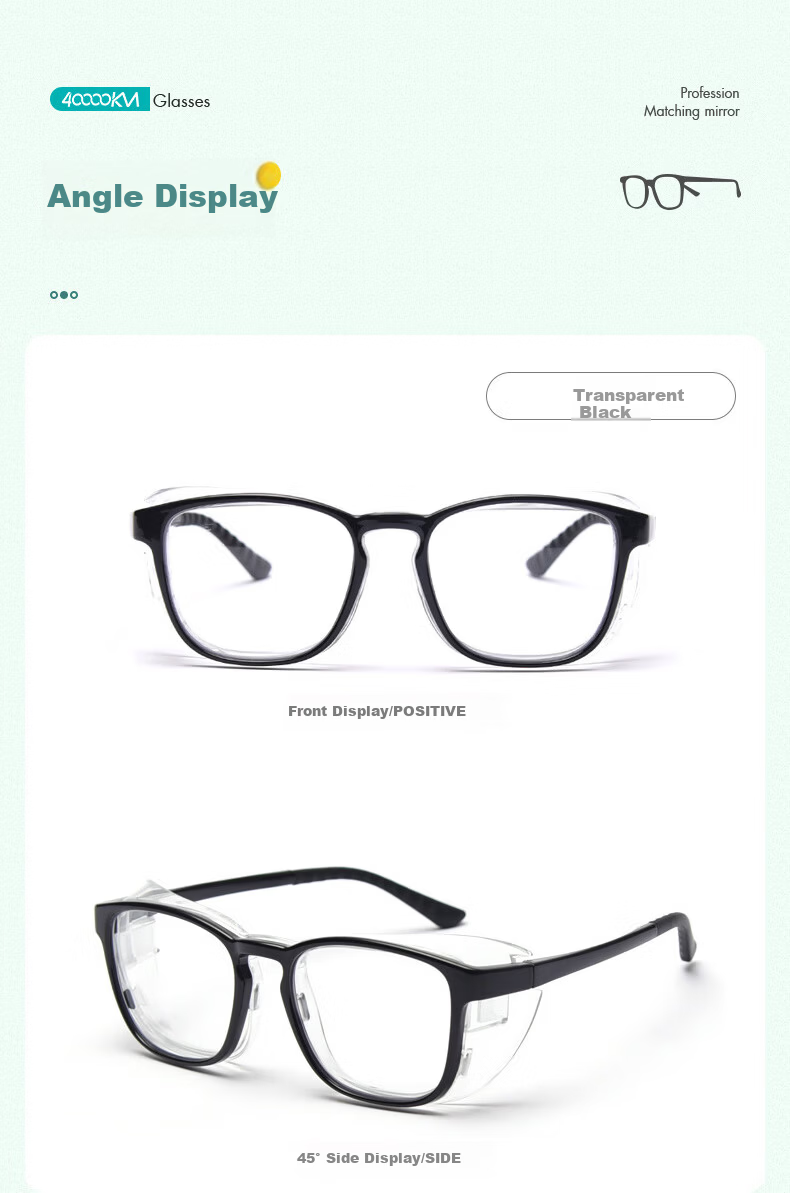 40,000km Anti-Fog Moisture Room Glasses Pollen and Blue Light Protection Dry Eye Moisturizing Windproof Goggles Postoperative Protective Eyewear 12