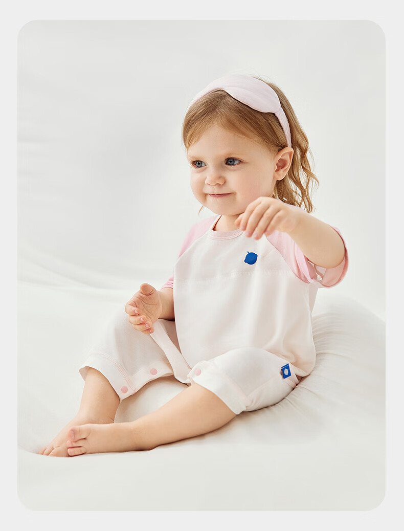 Babycare Newborn Spring Summer Soft Milk Skin Belly Protection Sleeping Bag Legged Sleeping Bag 5-Sleeve Mint Bubble Size 100 (95-105cm) 29