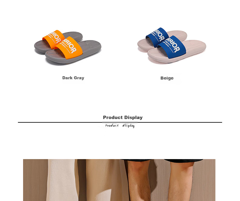 Huili Ins Style Couple's Wear, Inner And Outer Wear, Non-Slip Feeling, Air Cushion Soft And Bouncy, Breathable Comfortable Thick-Soled Sandals, Women's Style HL01852, Light Purple, Size 40 11
