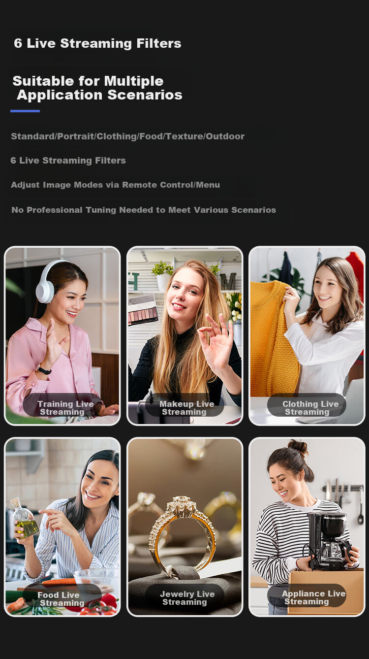 HIKVISION Video Conference Camera 4K HD Auto Focus 48x Zoom PTZ Remote Video Conference Solution U108 Pro 6