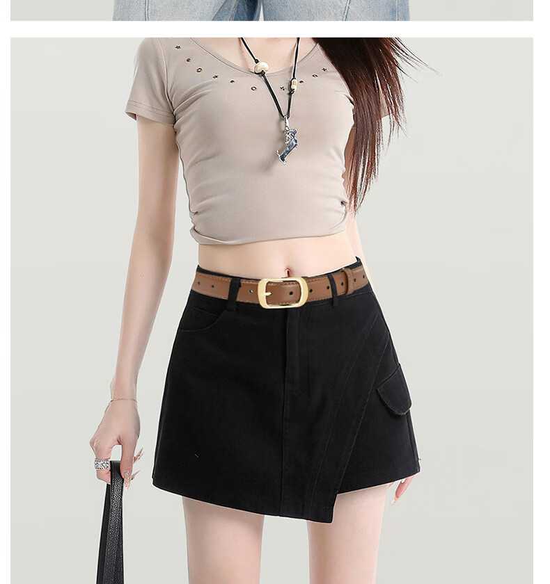 CARTELO Women's Leather Belt Denim Waist Belt Korean Style Simple Versatile Pin Buckle Belt Birthday Gift for Girlfriend 3