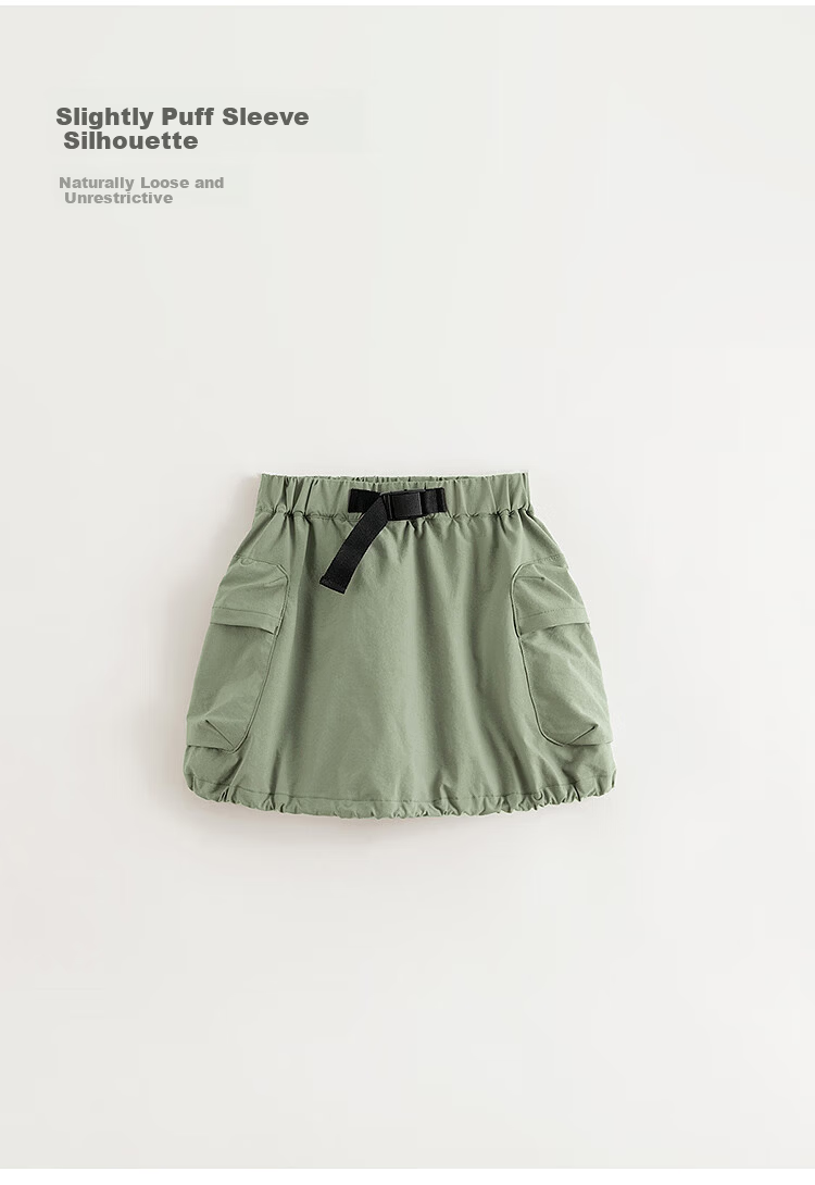 MARC&JANIE Quick-Dry Girls' Urban Outdoor Flower Bud Skirt Shorts Children's Spring Summer 250261 2