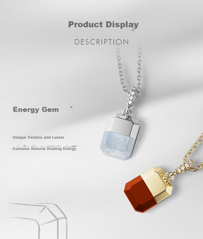 HEFANG Lucky Sugar Cube Clavicle Necklace Jewelry Birthday Gift [520 Valentine's Day Gift] for Girlfriend 4