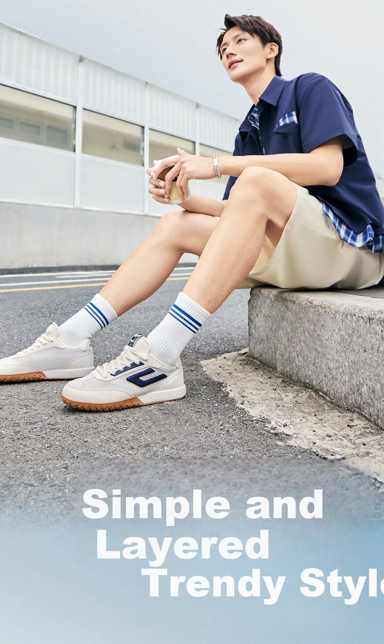 ERKE Men's Sneakers 2026 Summer New Breathable Mesh Comfortable Height-Increasing Casual Sports Shoes | Nebula 6