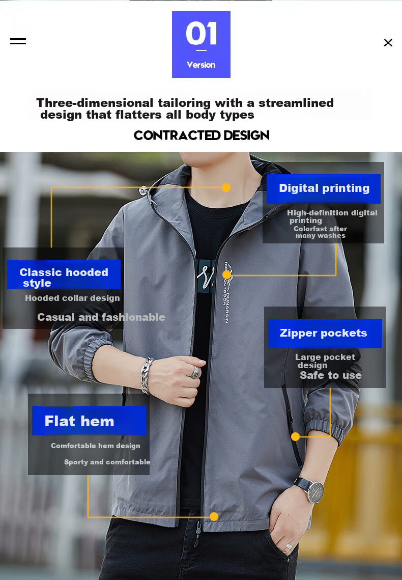 JEANSWEST OUTDOOR Men's Jacket, Spring And Autumn Outerwear, Winter Business Casual Loose-Fitting Stand-Collar Top for Young And Middle-Aged Men, Bean Green, 4XL 12