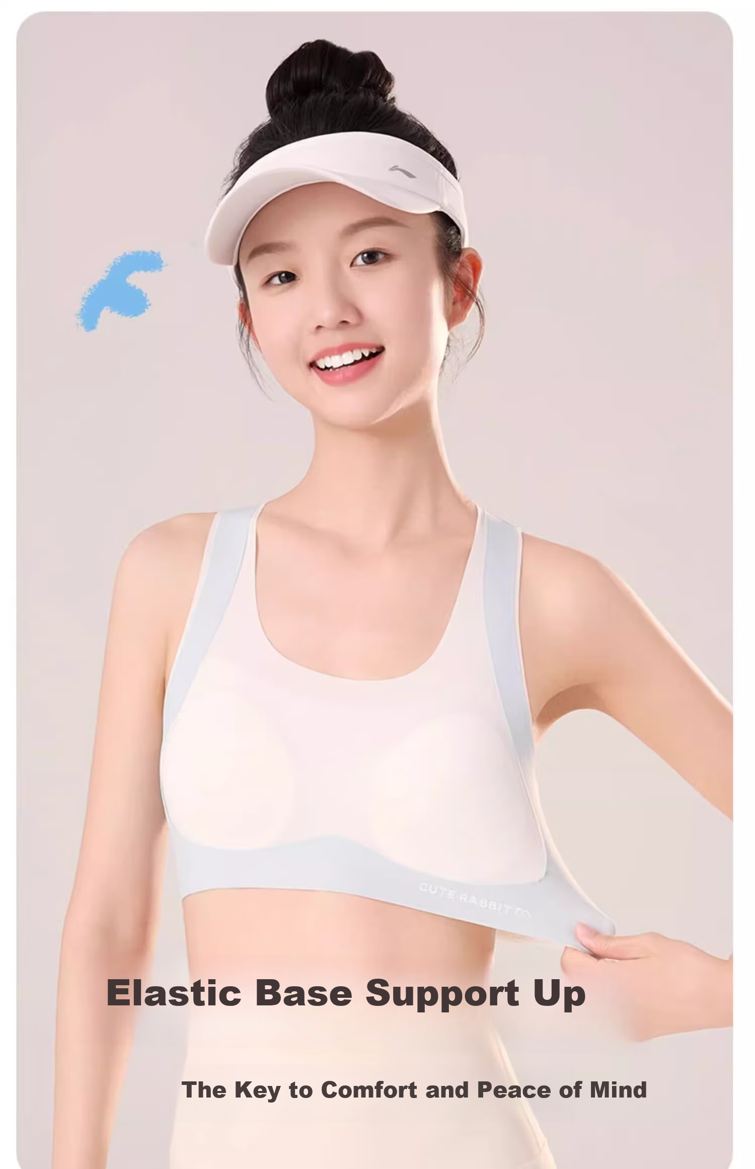 LangSha Girls Sports Bra Development Period High School Student Youth Junior Student Children's Large Child Tank Top 18